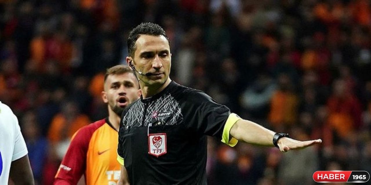 Galatasaray Fenerbahçe maçı orta hakemi Abdulkadir Bitigen oldu