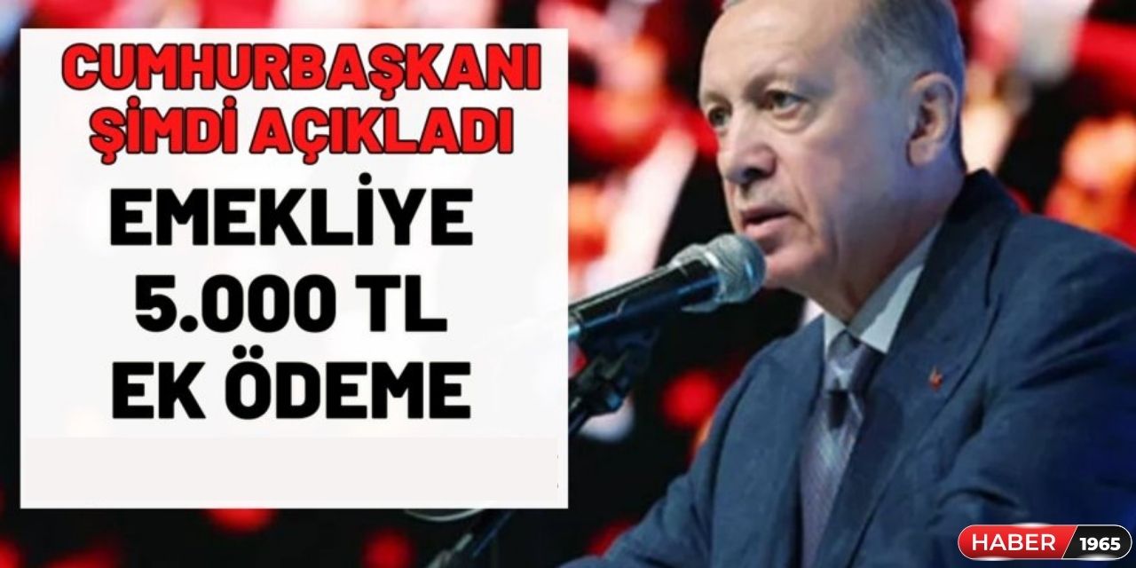 Milyonlarca emekliye ödeme az önce açıklandı! TBMM'den onay aldı bayramda 5 bin TL ödenecek