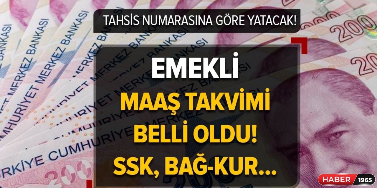 20 milyon emekliye sabah erkenden açıklandı! O ödemeler gün gün yapılacak işte takvim