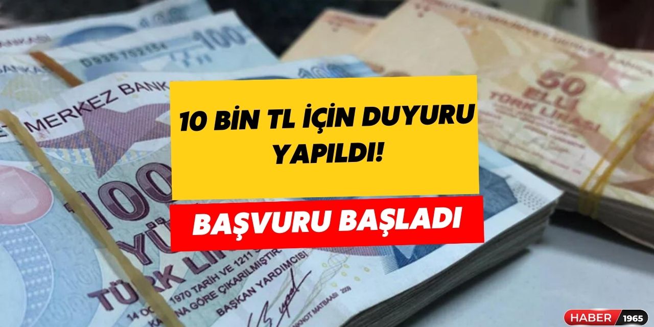 10 bin TL için imzalar atıldı! Emeklilerin başvurusu başladı