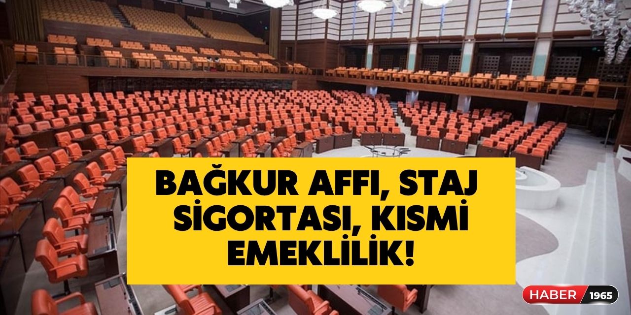 2023 Torba Yasa maddeleri belli oldu! Bağkur affı, staj sigortası ve daha fazlası için tıklayın