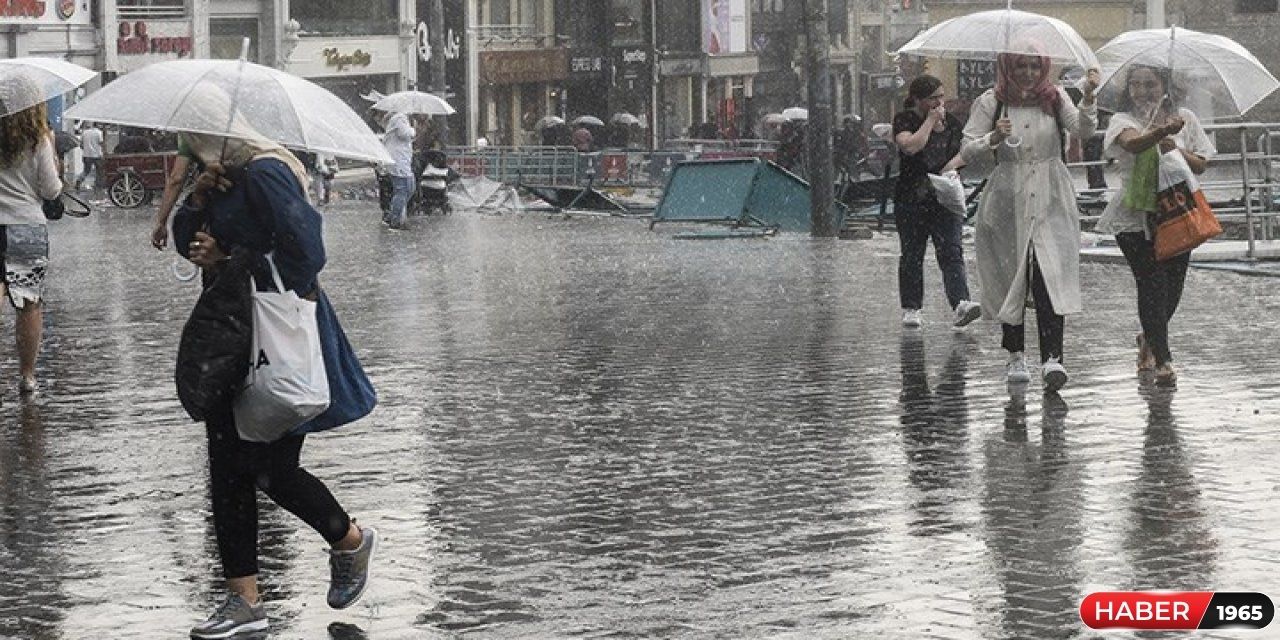 Meteoroloji Genel Müdürlüğü 26 il için sarı kodlu uyarı yaptı!