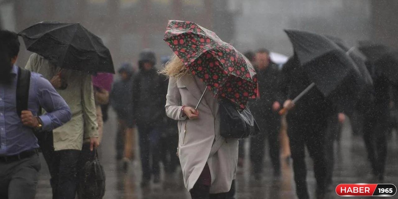 Meteoroloji bu defa 32 il için uyarıda bulundu! Sarı kodlu alarm verildi