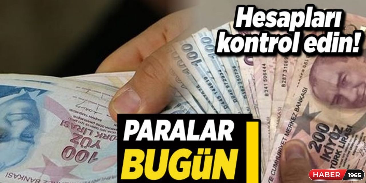 Hesaplara az önce ödemeler yatırıldı! Ziraat Bankası, Vakıfbank, Halkbank ve PTT'den hemen çekin