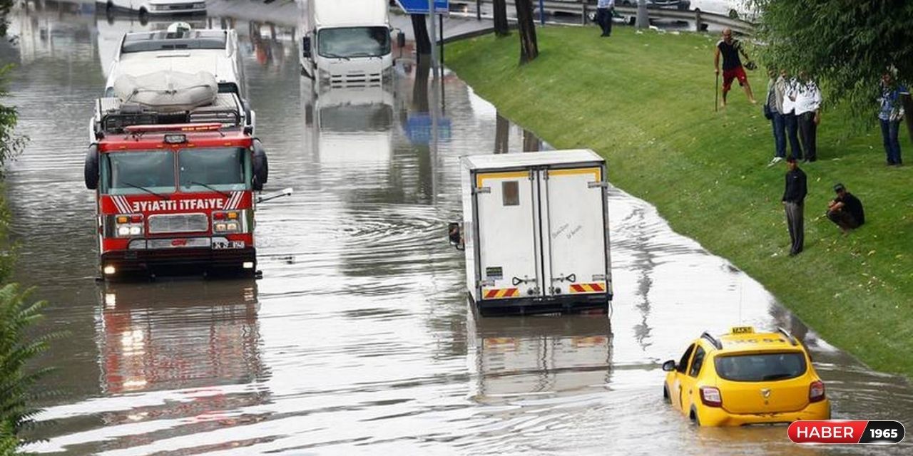 Meteoroloji'den bu sefer turuncu kodlu uyarı! O şehirlerde yaşayanlar sağanak yağışa dikkat sel olabilir