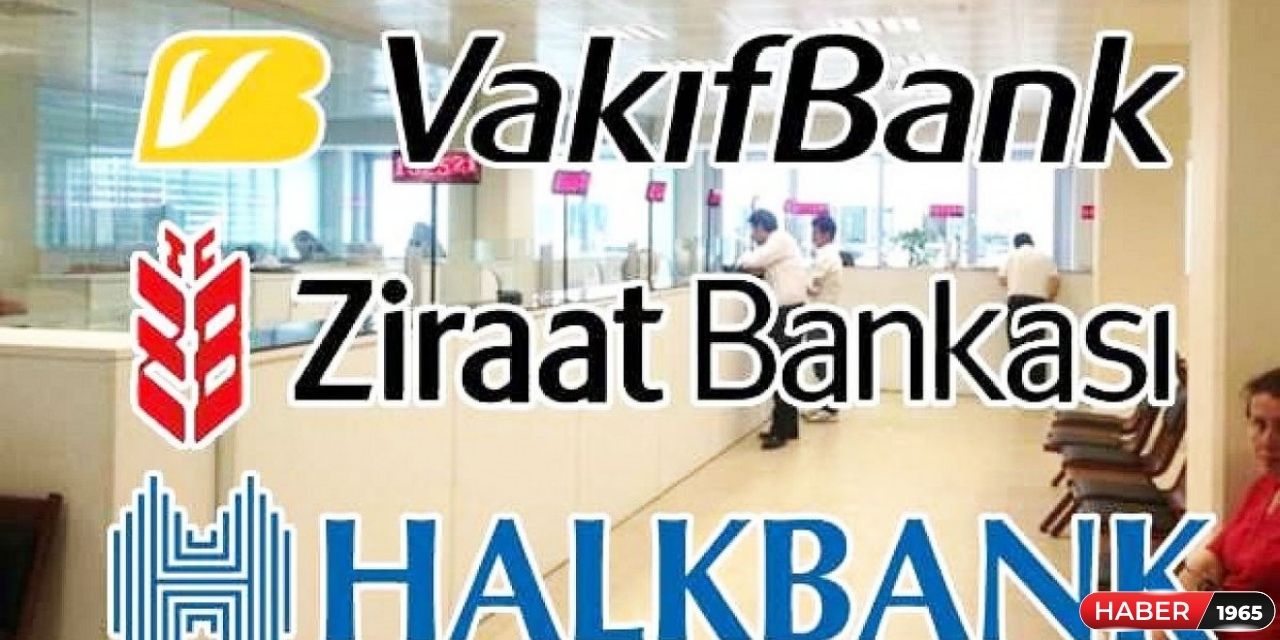 Halkbank, Ziraat ve Vakıfbank düşük faizli 350 bin TL kredi verecek