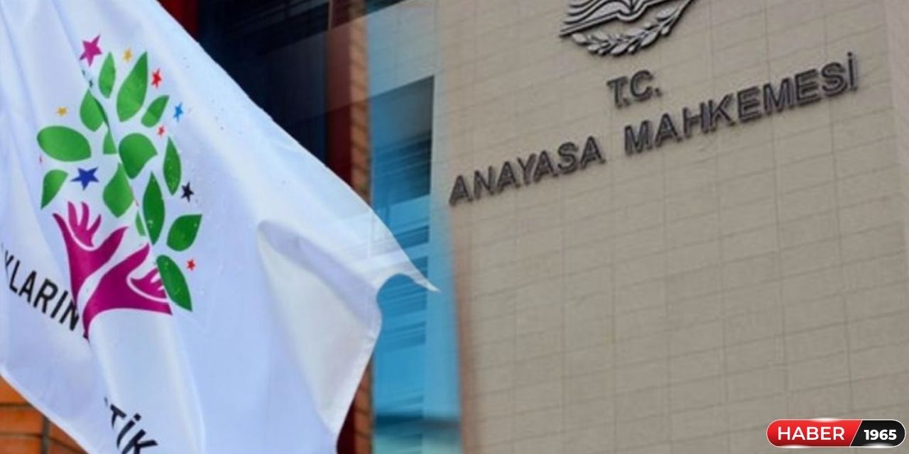 Anayasa Mahkemesi'nden HDP kararı geldi