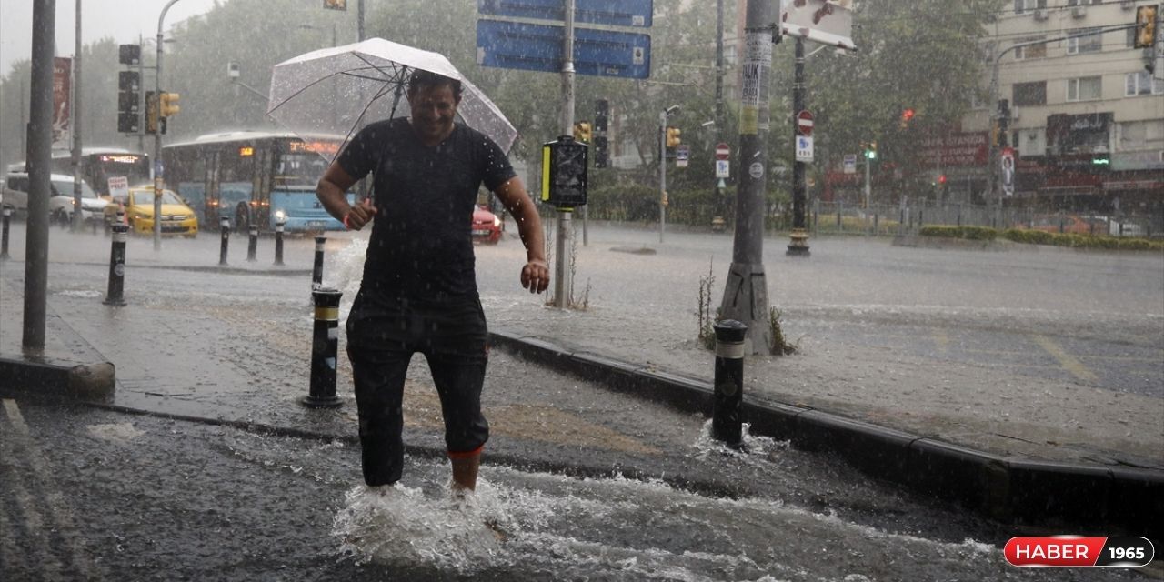 O şehirlerde yaşayanlar dikkat! Meteoroloji'den sağanak yağış için bu sefer turuncu kodlu uyarı yapıldı