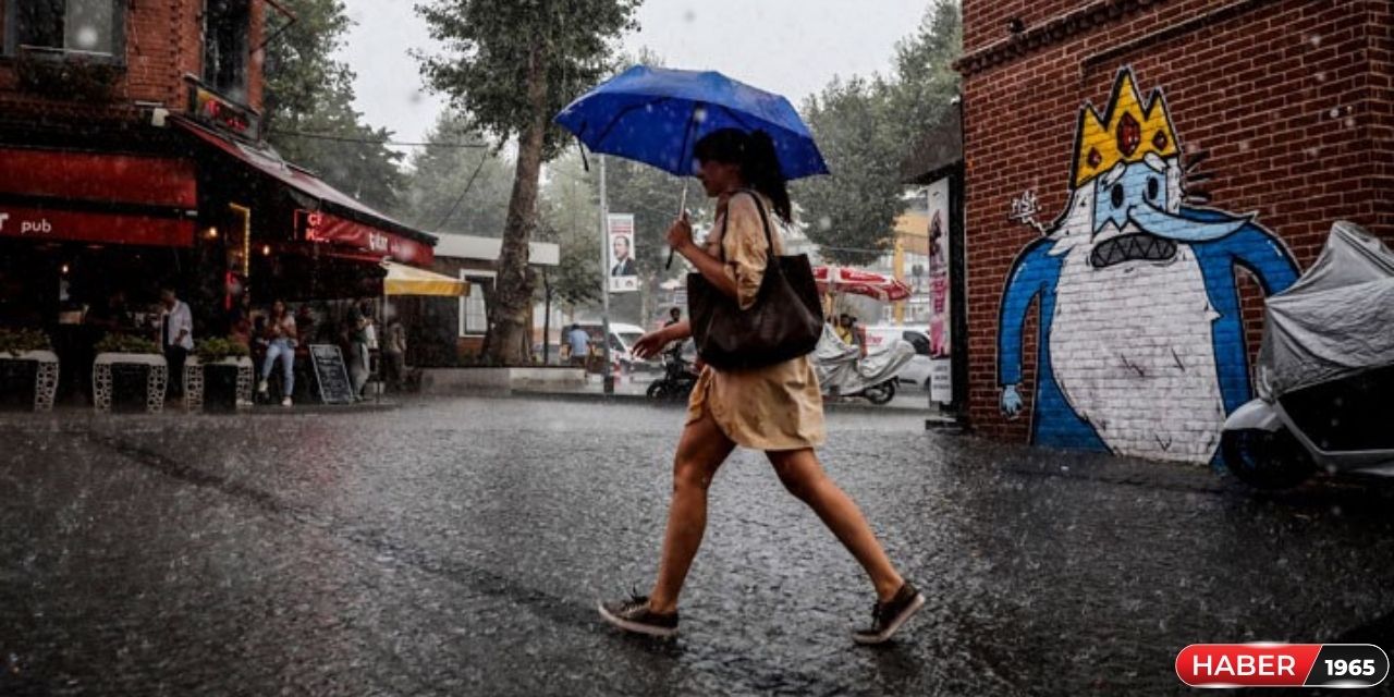 Meteoroloji Genel Müdürlüğü'nden 10 il için dolu ve sel uyarısı geldi!