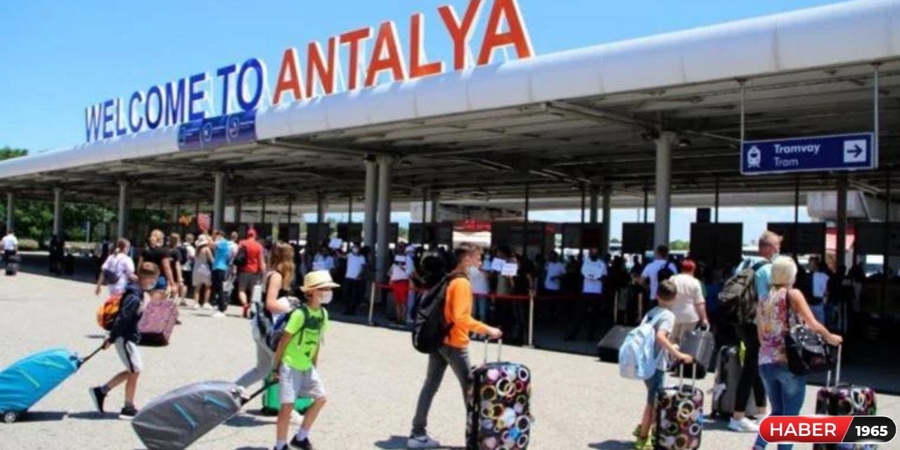 Antalya yeni havayoluyla gelen turist rekorunu kırdı resmen akın ediyorlar!