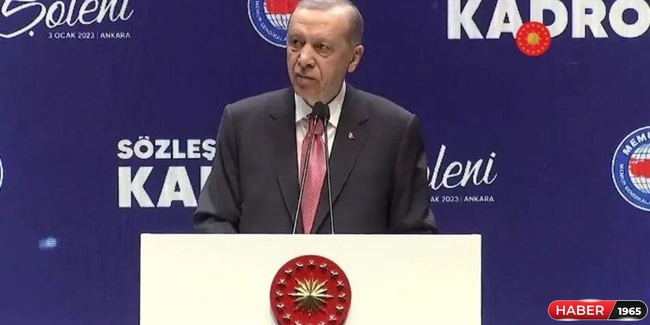 Cumhurbaşkanı Erdoğan memur maaşları ile ilgili açıklama yapacak