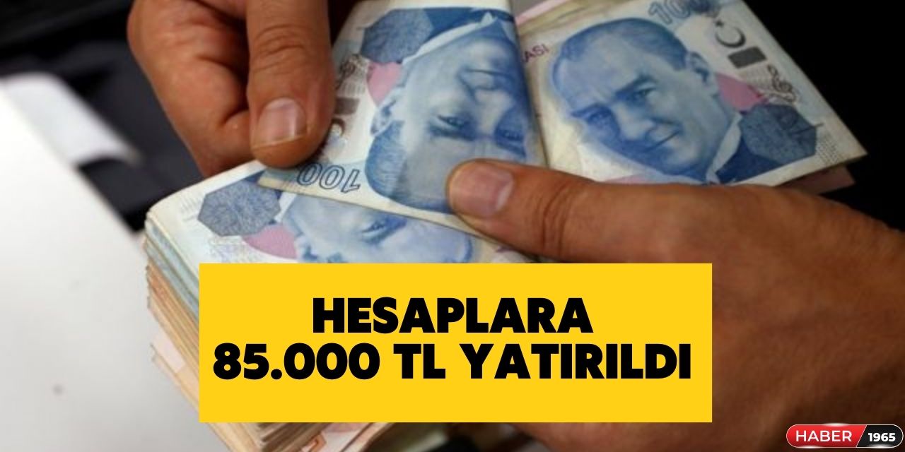 İşçilere dev ödeme açıklandı! Hesaplara 85 bin liraya varan ödeme yatırılacak