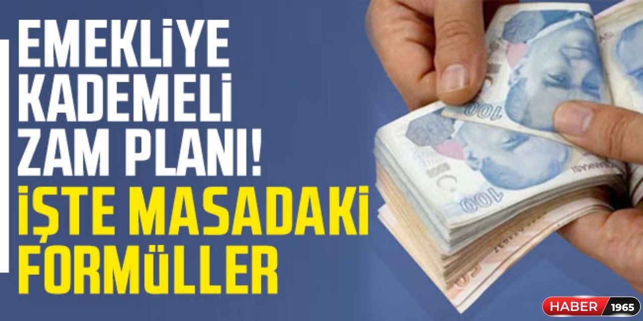 Emekli maaşlarına kademeli zam geldi! 1 2 ve 3 kademeye göre 15 bin TL'ye varan maaş ödemesi