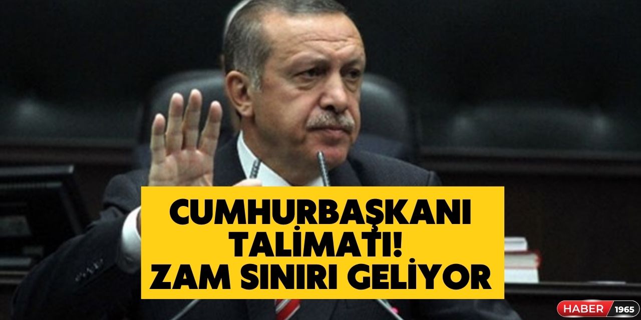 Rekor zam almıştı Cumhurbaşkanı Erdoğan'dan talimat aldı! Zam sınırı getirildi