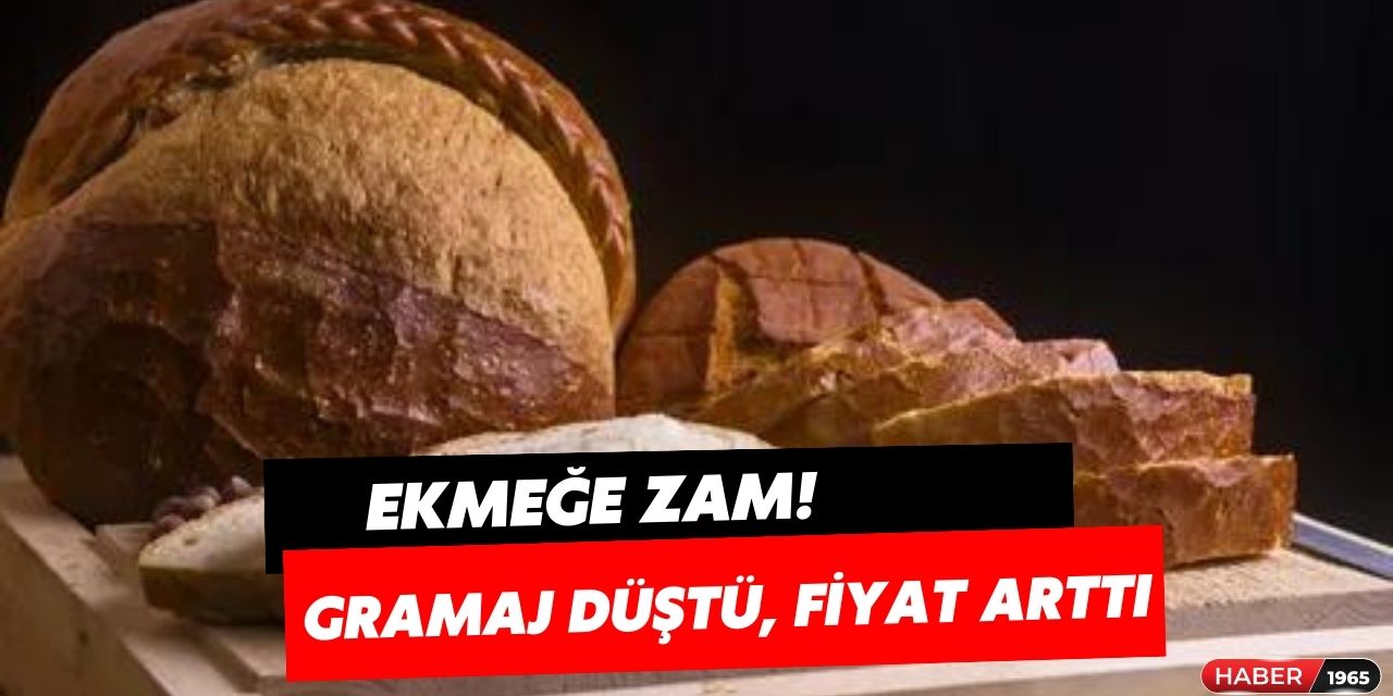 Ekmeksiz doymayanlar dikkat!  Zam yapıldı