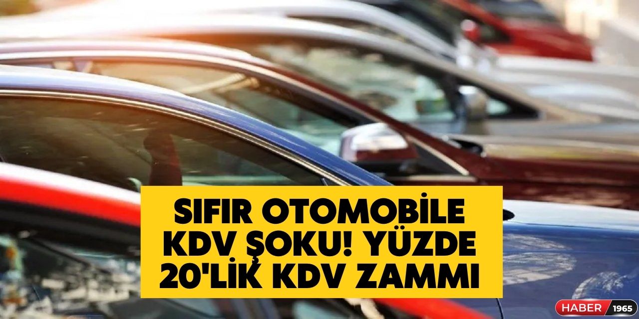 Sıfır otomobillerde de KDV şoku! İşte yüzde 20'lik yeni KDV ile Dacia sıfır araç fiyatı