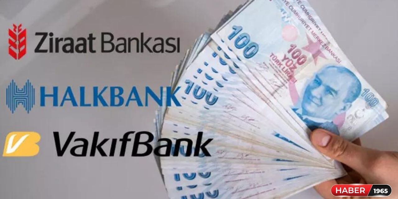 Halk Bank Ziraat Bankası Vakıfbank açıkladı! Hesaplara 70 bin TL yatırılacak