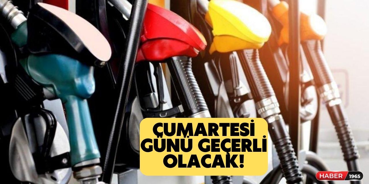 Cumartesi gününden itibaren litresine 1,30 TL zam açıklandı! 81 ilde fiyatlar değişti