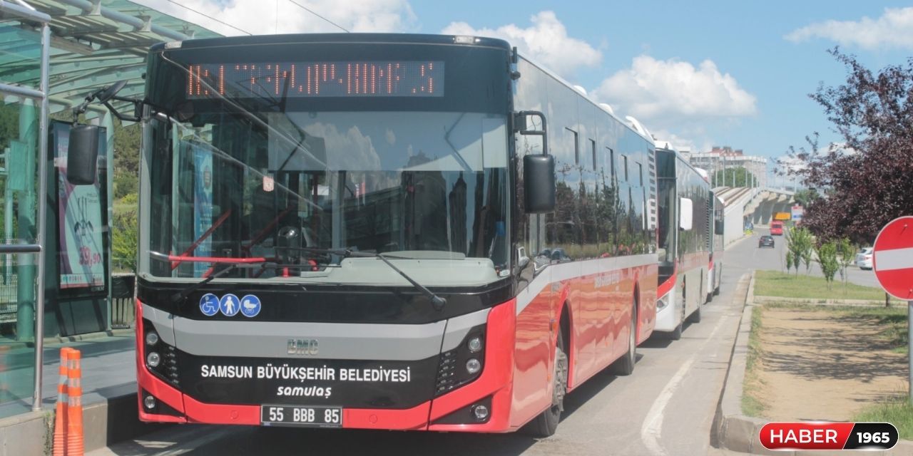 Samsun güncel toplu taşıma ücretleri! Samsunda otobüs ve dolmuş ücretleri ne kadar?