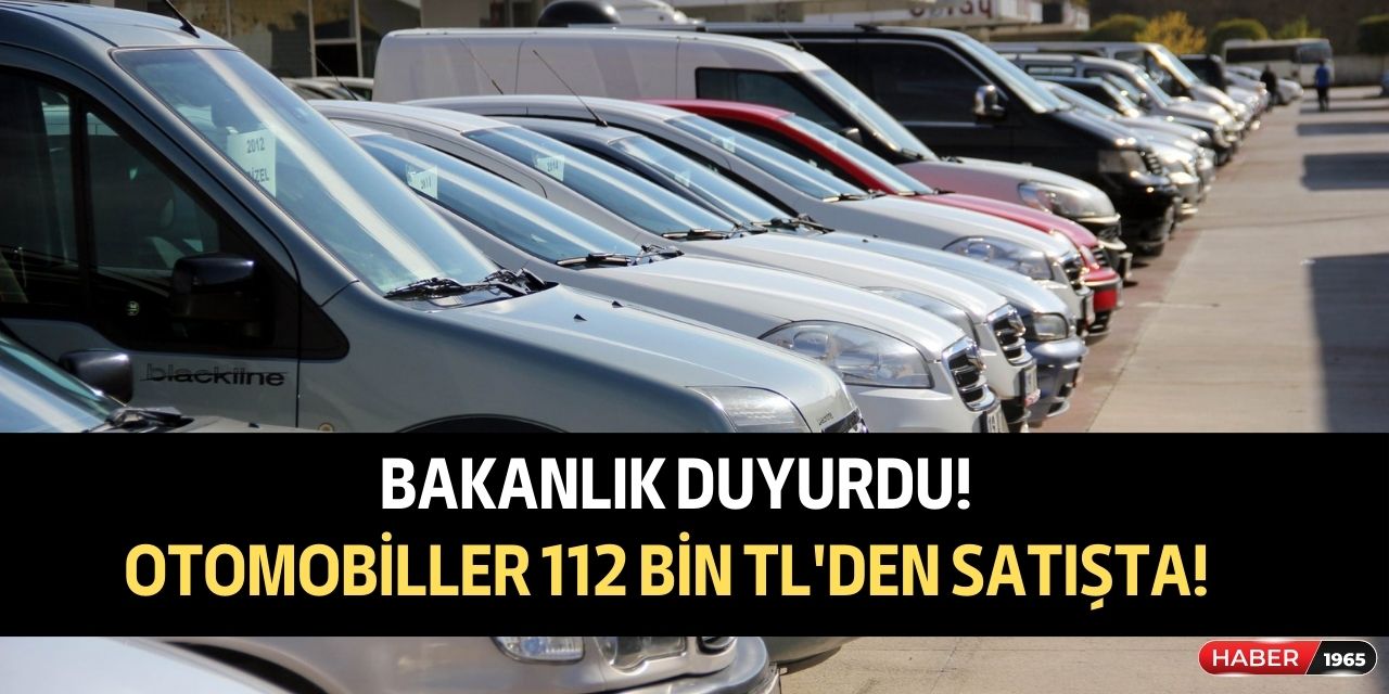 Devletten ikinci el araçlar yarı fiyatına verilecek! Onlarca farklı otomobil 112 bin TL'den başlıyor