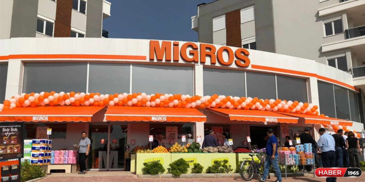 Migros'tan bu haftaya özel fırsatlar başladı! Deterjan, kağıt havlu ve tuvalet kağıdı etiketin yarısına verilecek