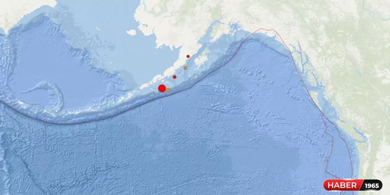 SON DAKİKA! Alaska açıklarında 7.4 şiddetinde deprem meydana geldi