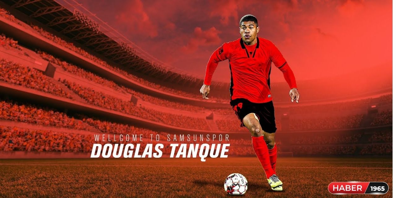 Yılport Samsunspor'un gözde oyuncusu Douglas Tanque'den yeni sezona dair ipuçları geldi!