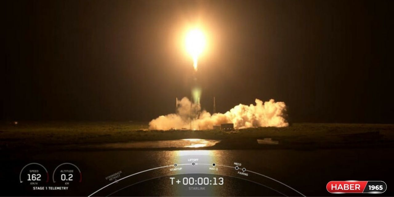SpaceX, 54 adet Starlink uydusunu uzaya gönderdi!