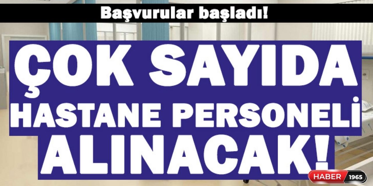 18 - 45 yaş arası hastane ve sağlık kuruluşlarına KPSS'siz personel alımı yapılacak! İşte başvuru ekranı