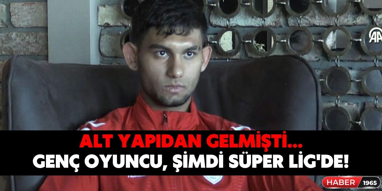 Samsunspor'un en genç oyuncusu konuştu! Yeni sezon hedeflerini anlattı