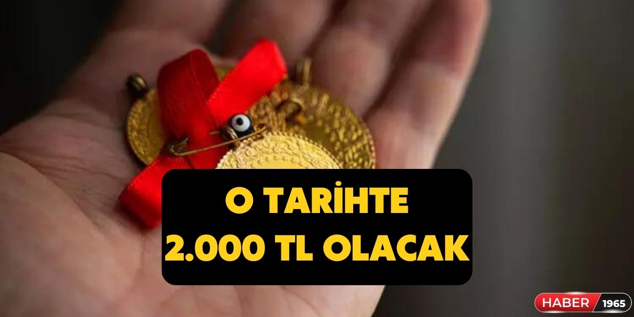 Altın uzmanı açıkladı! Elinde altını olanlar yaşadı o tarihte 2000 TL'yi geçecek