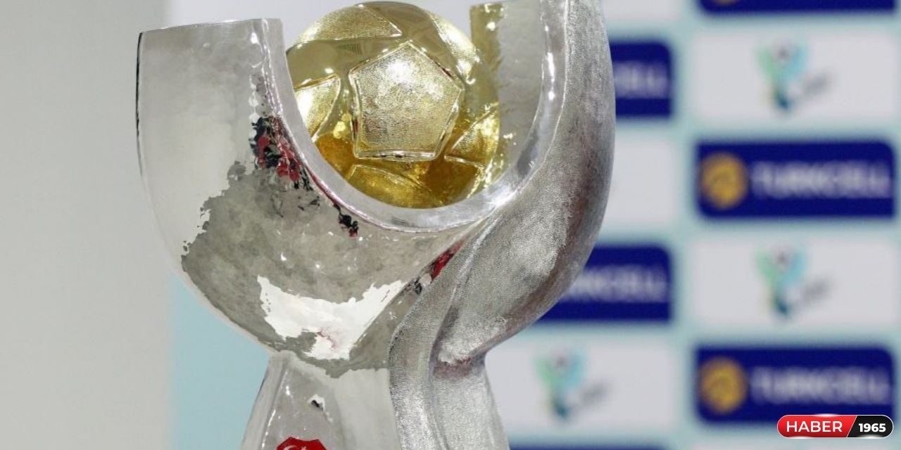 Süper Kupa tarihi TFF tarafından açıklandı