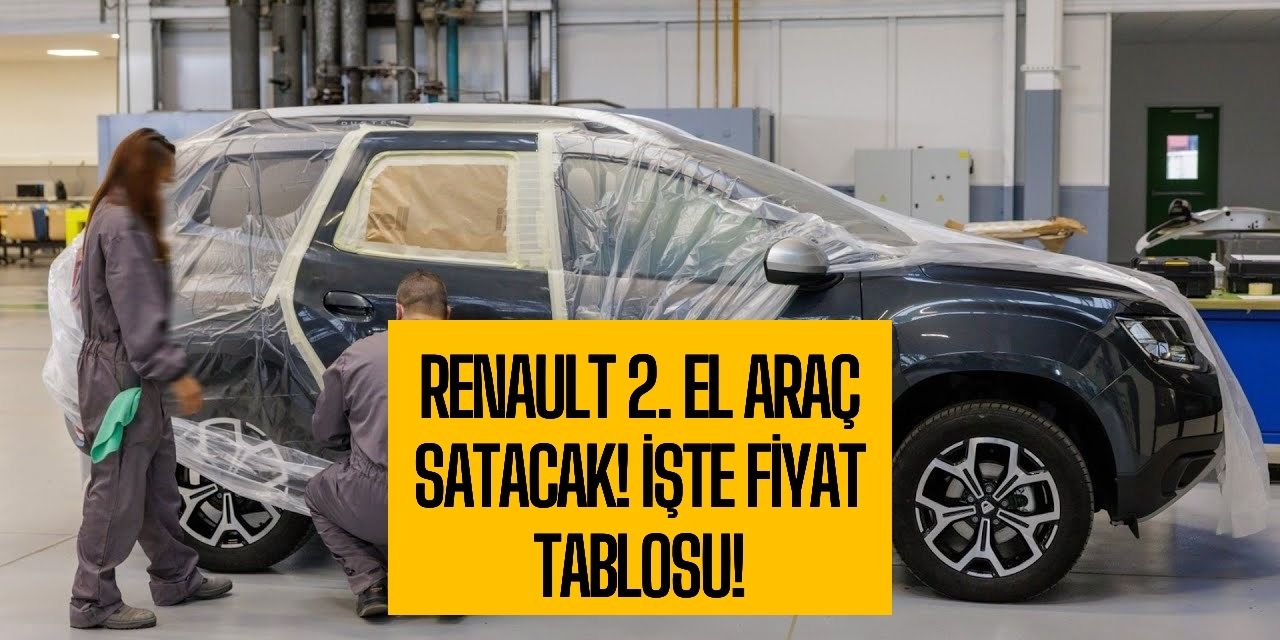 Renault kampanyanın kralını yaptı! 2.el Clio Megana yenilenerek satılacak işte fiyat tablosu