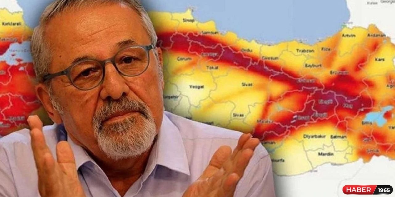 Naci Görür'den yeni açıklama! Deprem haritasında ki riskli ilçeleri tek tek anlattı