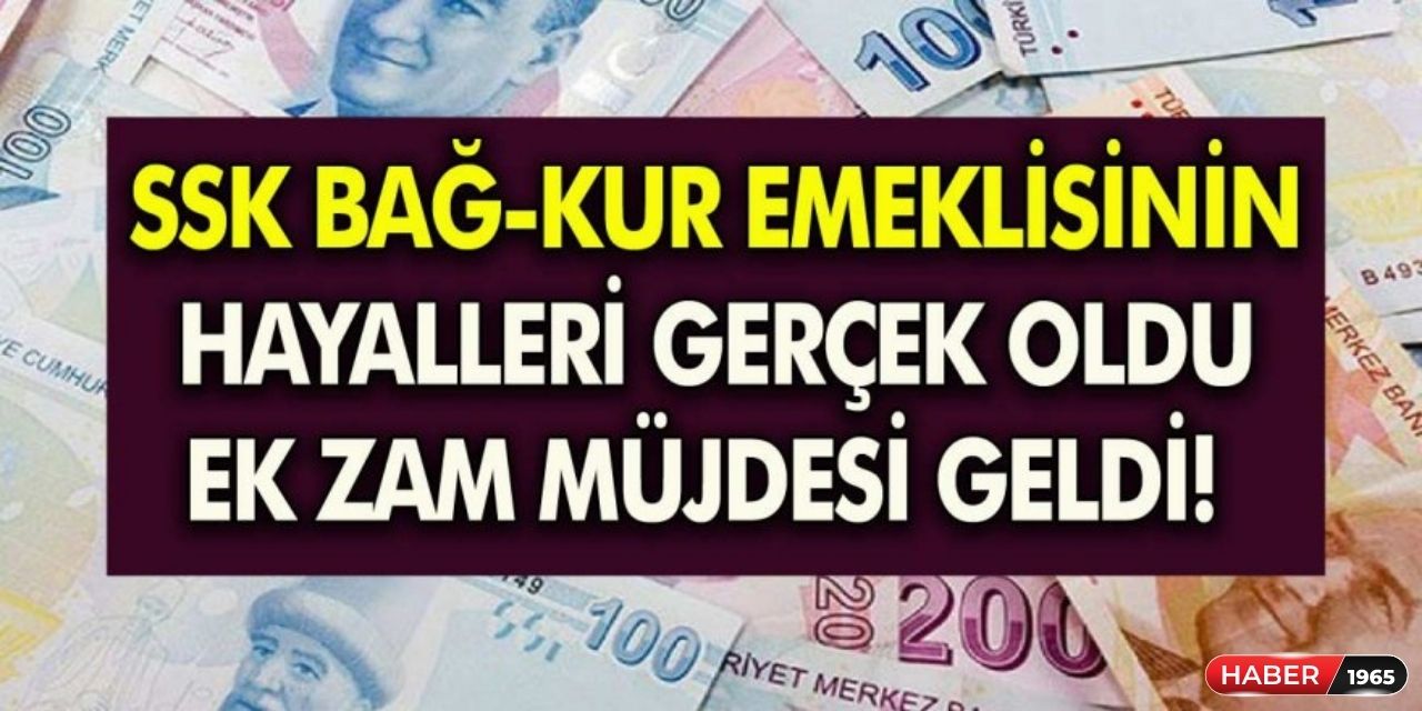 7600 TL ve üstü maaş alan emeklilere ek ödeme müjdesi geldi