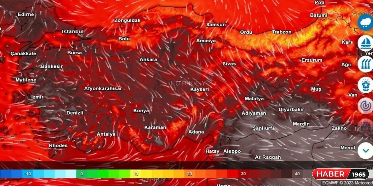 Antalya Adana Mersin İstanbul'da yaşayanlar 2 gün gidecek yer bulun! Harita kıpkırmızı oldu çıkan fenalaşacak