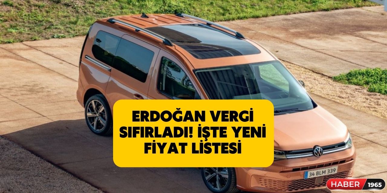 Cumhurbaşkanı tekrar müjdeleyecek! Yeni Caddy KDV ÖTV'siz fiyatı belli oldu bu fiyattan alınacak