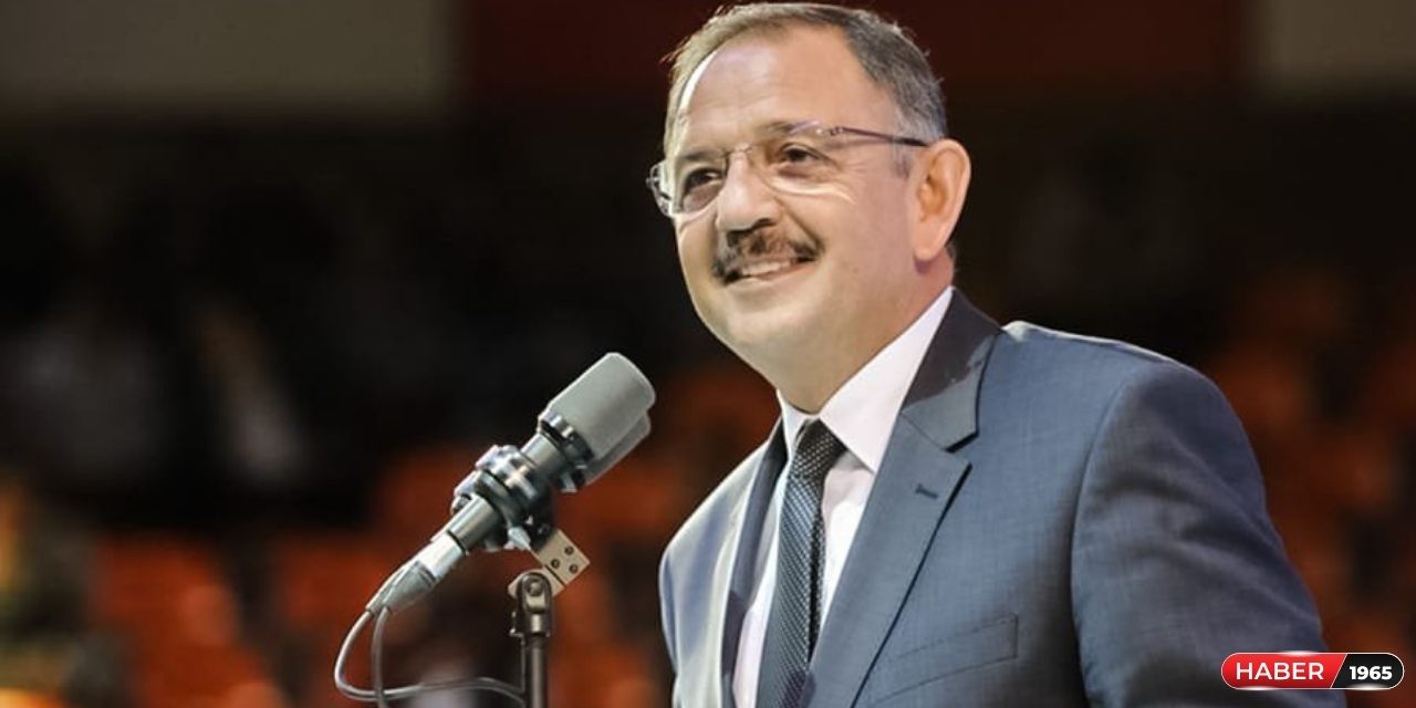 Bakan Mehmet Özhaseki canlı yayında açıkladı: Hazine arsaları satışa çıkartılacak