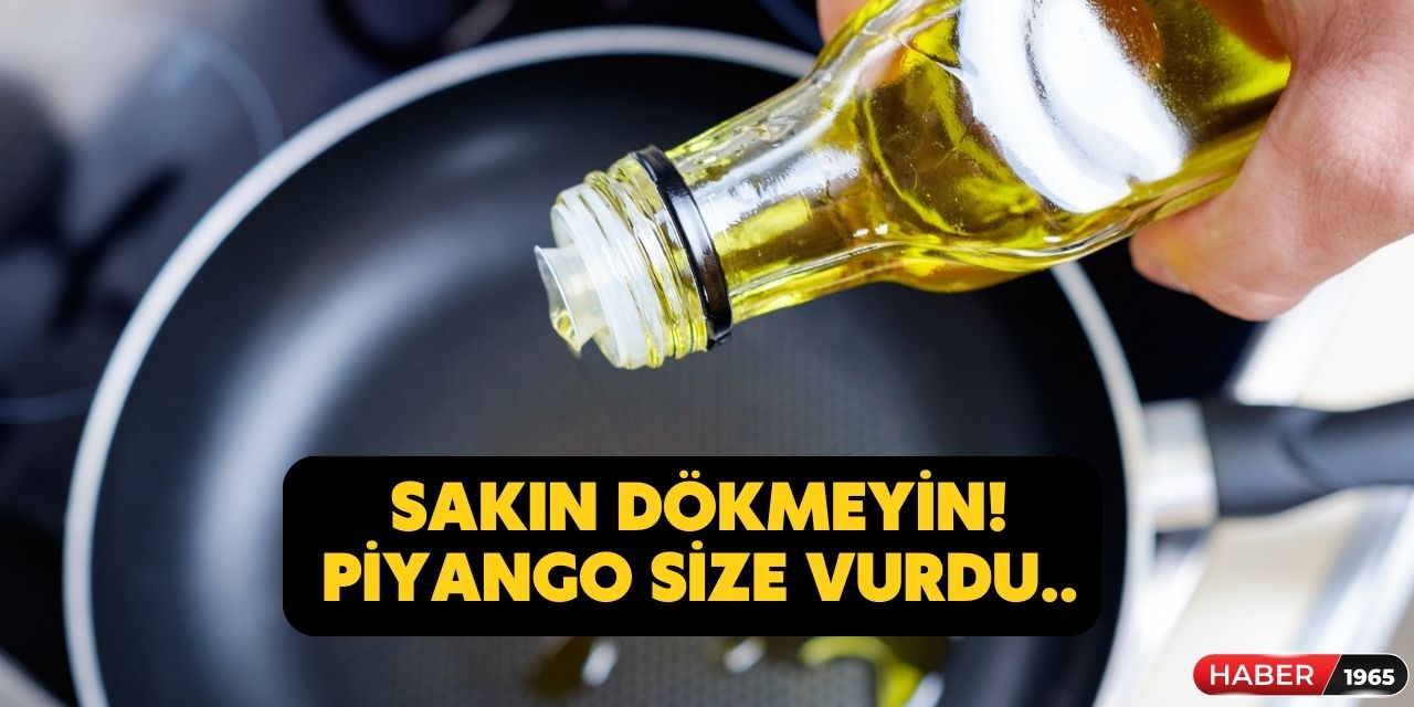 Evinde ayçiçek yağı kullananlar dikkat! Atık yağlarınızı sakın dökmeyin piyango size vuracak