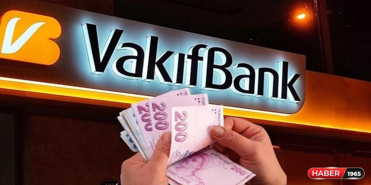 Vakıfbank'tan Müşterileri Heyecanlandıran Kampanya! 50.000 TL İhtiyaç Kredisi Başvurur Başvurmaz Hesapta