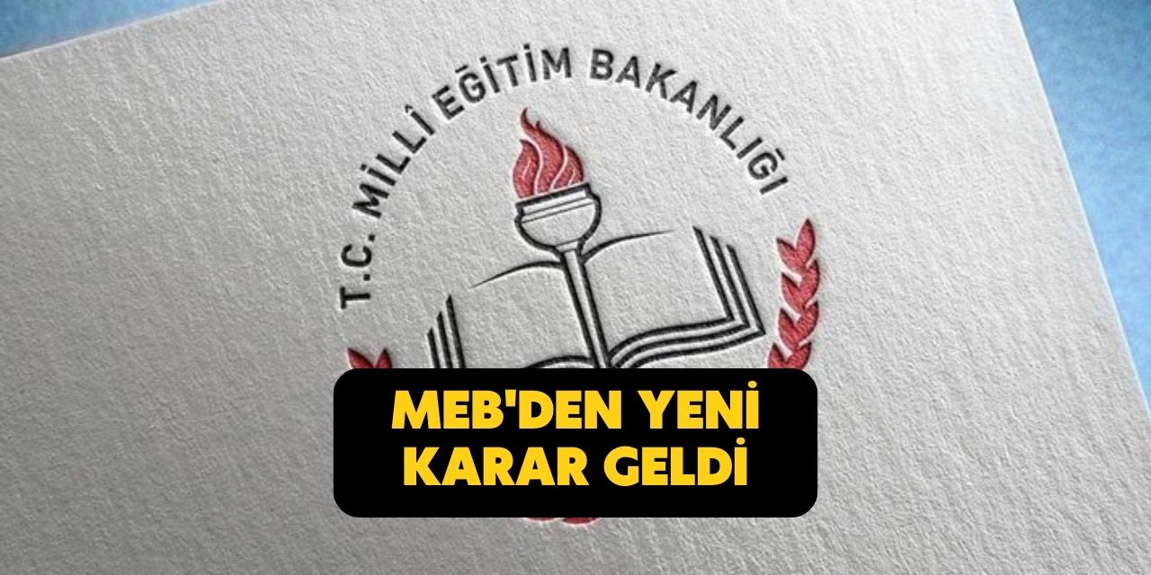 MEB'den eğitimde TARİHİ değişiklik! Hafta içi okul saatleri ve günleri kısaldı 4 gün..