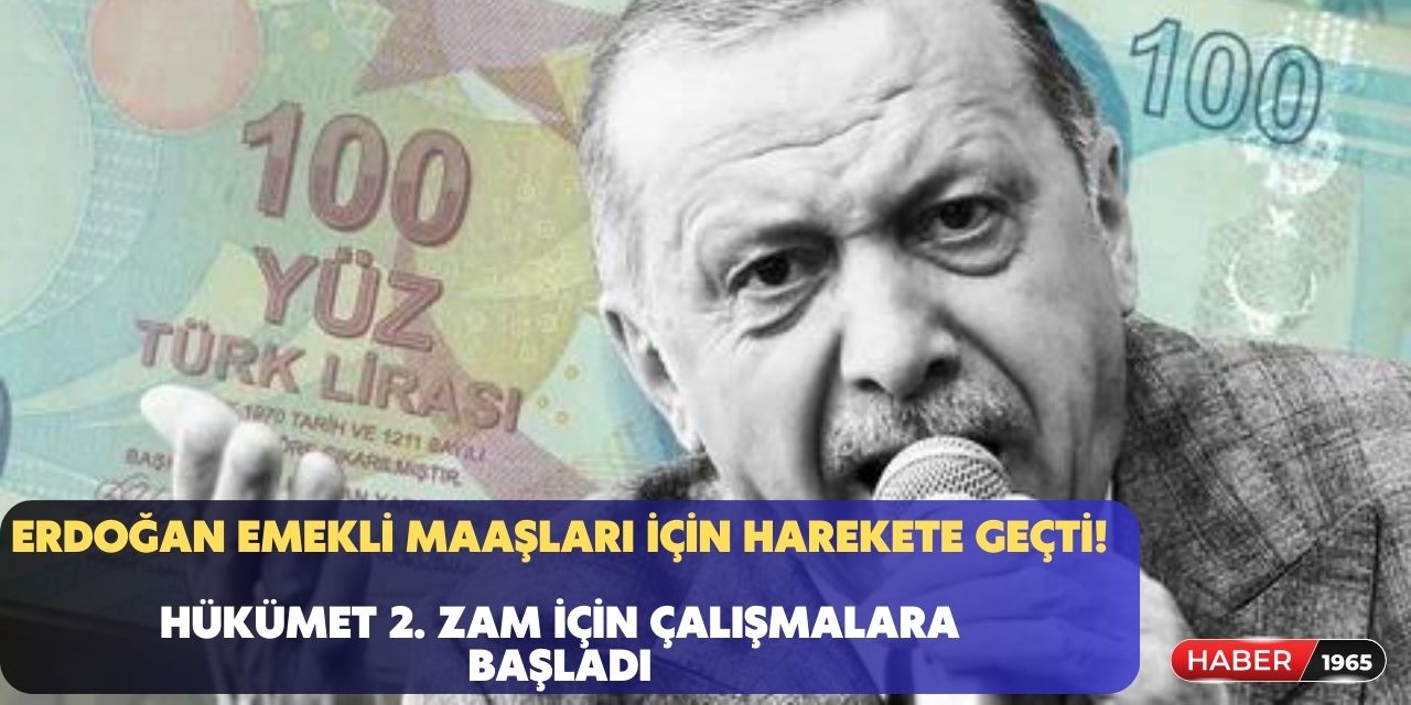 Erdoğan talimat verdi, hükümet düğmeye bastı! Ak Parti'den emeklilere 2. zam müjdesi