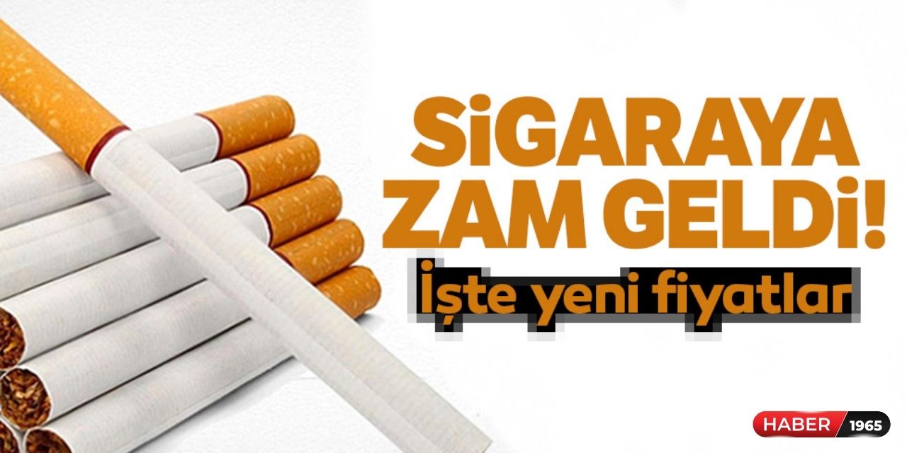 20 AĞUSTOS 2023 sigaraya paket başına 9 TL ZAM geldi! Marlboro, Winston, Chesterfield, Parliament, L&M zamlı sigara fiyatları