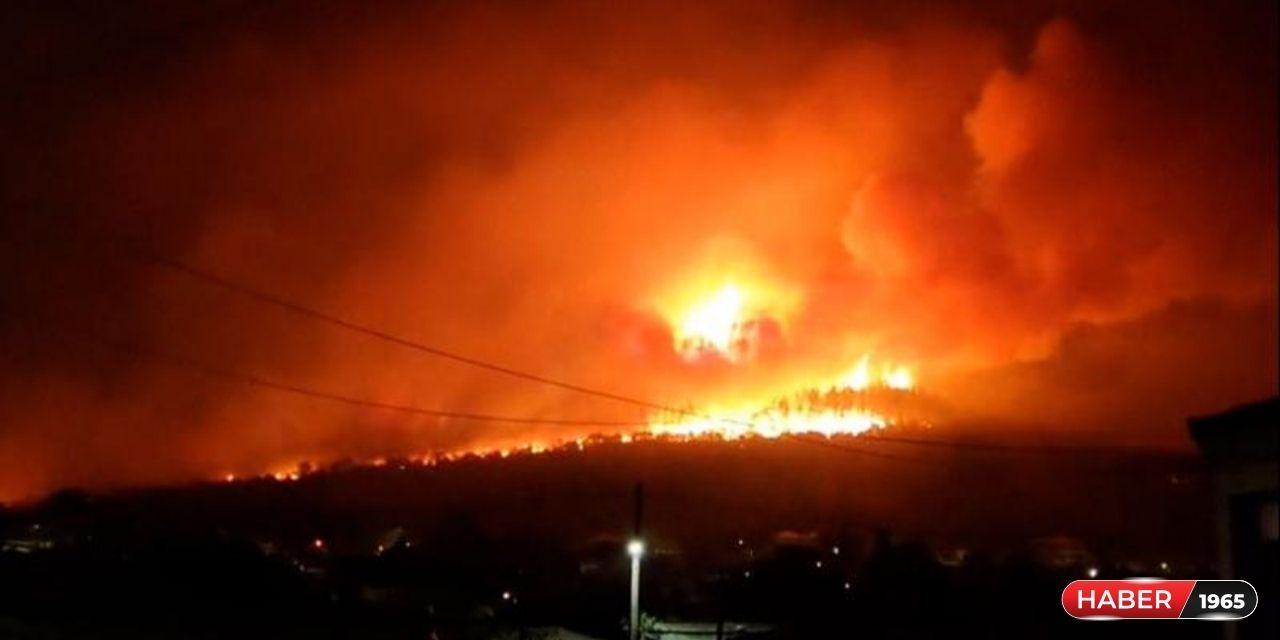 Yunanistan'da söndürülemeyen yangın, Türk köylerine sıçradı!