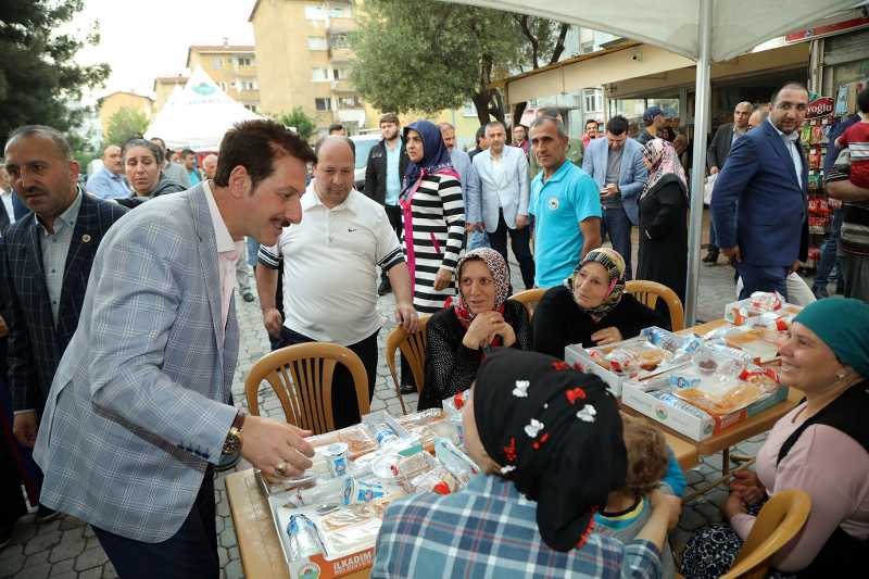 BAŞKAN TOK İLKADIMLILARLA KOMŞU İFTARLARINDA BULUŞTU…