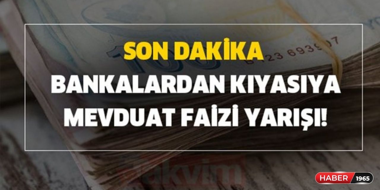 TL'den Dolara Son Dakika Darbesi! 32 Günlük Vadeli Mevduat Faizi İle Bankaya Para Yatırana Çifte Maaş