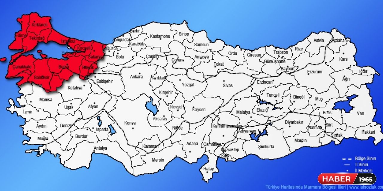 Acil notuyla o illere UYARI geldi! Çanakkale, Yalova, Sakarya, İstanbul, Düzce ve Kocaeli!