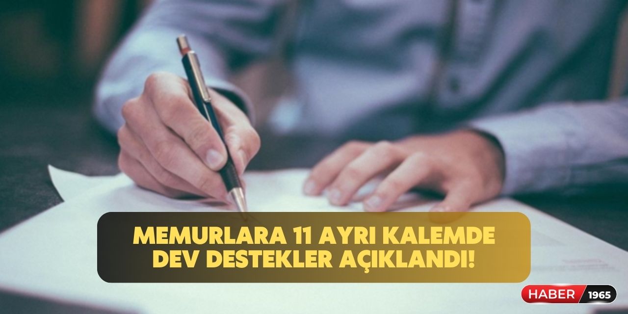 11 ayrı hizmet kolunda anlaşmalarda söz kesildi! Memur toplu sözleşme kazanımlarında dev destekler