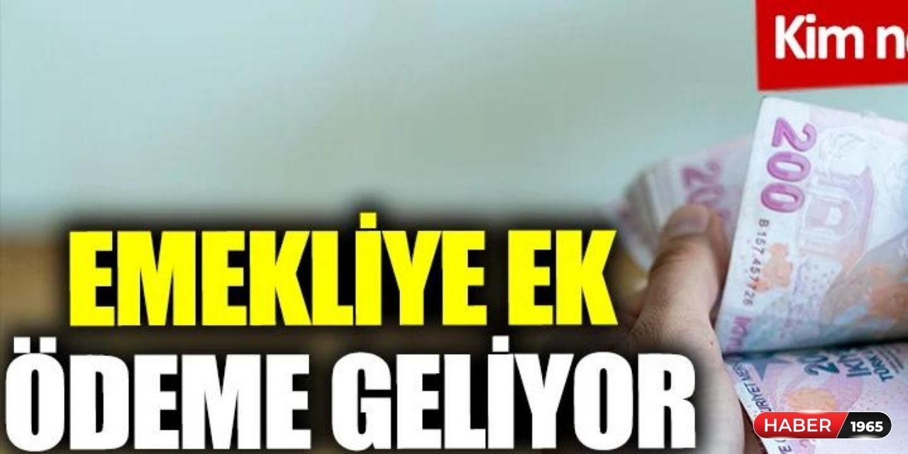 Zam bekleyen SSK Bağkur emeklisi 7 bin 500 TL ve üstü maaş alıyorsa ek 6750 TL para verilecek