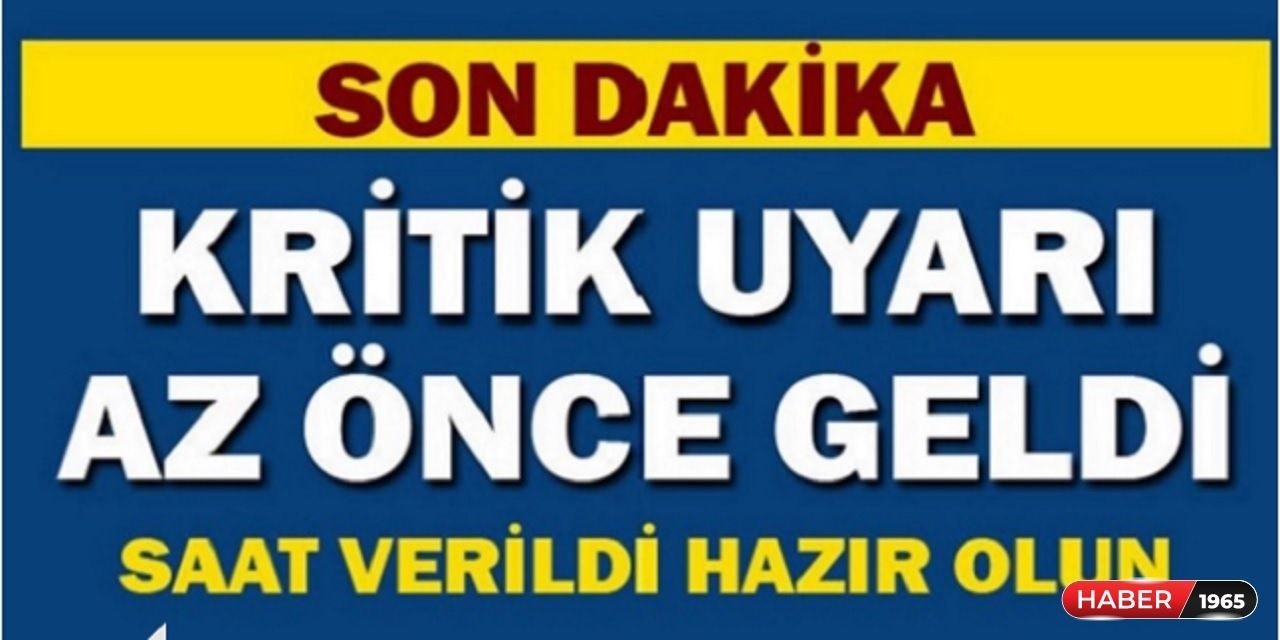 Az önce açıklandı! Erzurum, Kars, Ardahan, Artvin, Rize, Trabzon, Gümüşhane için uyarı